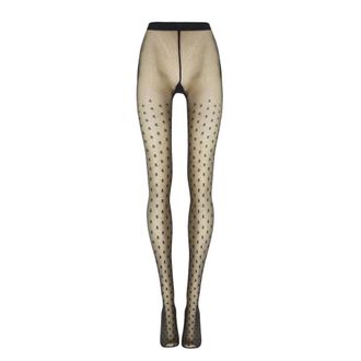 Wolford Blossom Tights - Underwear - Mujer - Negro - XS