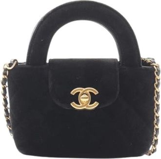 Chanel Pre-owned Vintage Mini Tas - Dames - Vintage Mini Tas - Zwart - ONE Size - Vintage