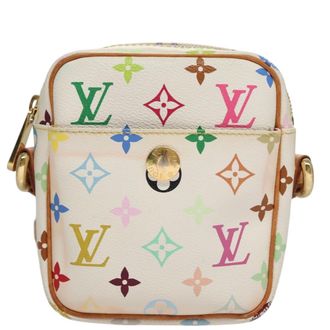 Louis Vuitton Rift Monogram Multicolor White Canvas Handbag (Pre-Owned)
