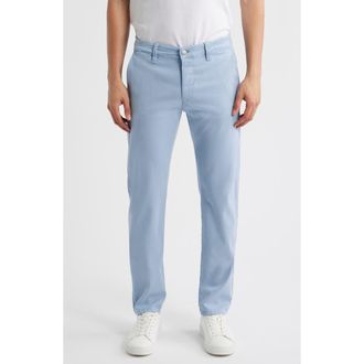 Mavi Milton Slim Fit Twill Chinos in Mountain Spring Luxe Twill at Nordstrom Rack, Size 38 X 34
