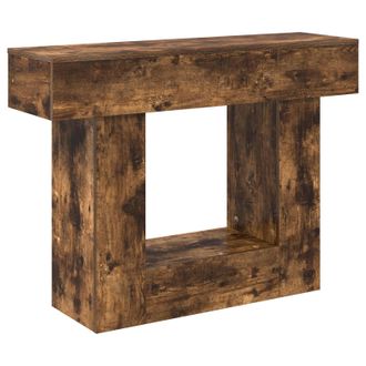 vidaXL Roble Ahumado 101 X 30 X 74 Cm Vidaxl