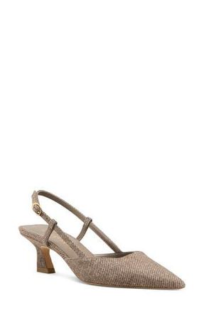 Stuart Weitzman Vinnie 50 Slingback Pump in Taupe at Nordstrom Rack, Size 6.5