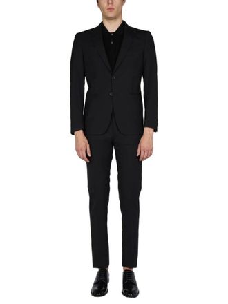 Tonello Tailored Black Wool Jacket