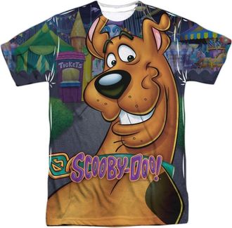 Gildan Scooby Doo Big Dog Short Sleeve Adult Poly Crew Tee / T-Shirt