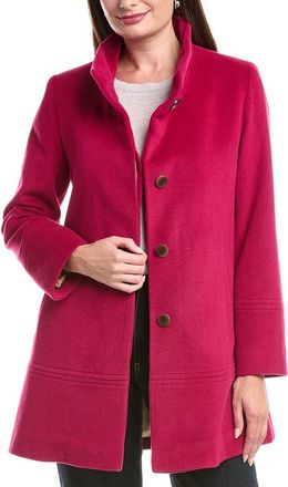 Fleurette Fleurette Wool-Blend Car Coat