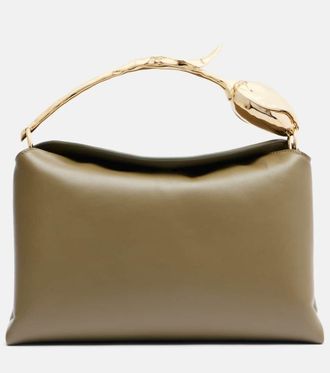 Erdem Bloom Medium leather top-handle bag