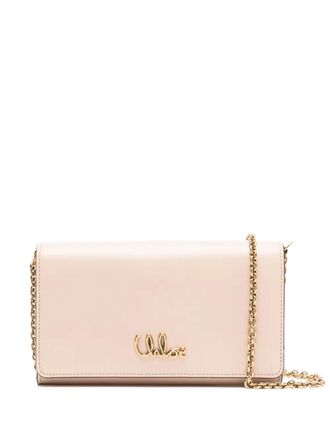 Chlo&eacute; Ironic flap chain crossbody bag - Pink