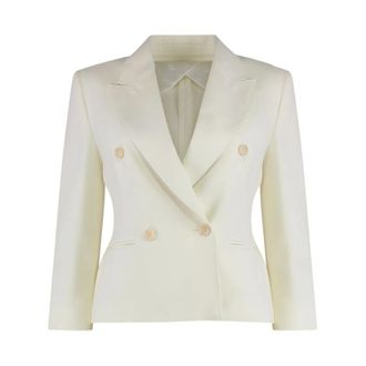 Max Mara Mujer, Chaquetas, Blanco, Talla: 2XS