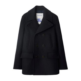 Burberry Cappotti Blu-Uomo