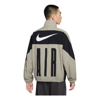 Nike Air Woven Track Jacket Loose Fit Light Army Black HV0881-320