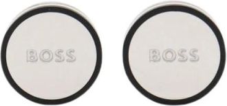 HUGO BOSS Manchettenknopen en Stropdasclip Set - Heren - Manchetknopen - Beige - ONE Size - Accessoires