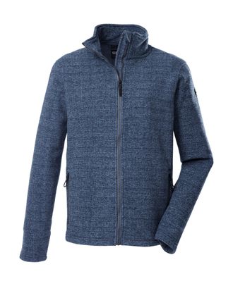 G.I.G.A. DX by killtec Fleecejacke GW 42 MN FLC JCKT, Herren, Gr. XXL, blau (stahlblau), Obermaterial: 100% Polyester, G.I.G.A. DX BY KILLTEC, Jacken Fleecejacke, G.I.G.A. D