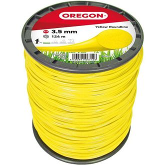 Oregon Scientific Oregon - Filo per decespugliatore Tondo Nylon Giallo &oslash; 3.5mm/124m 69-377-Y