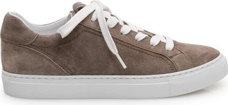 Brunello Cucinelli Su&egrave;de Sneakers met Monili - Dames - Sneakers - Bruin - 36 EU - Su&egrave;de - Schoenen