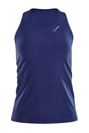 Winshape Tanktop WINSHAPE AET124LS, Damen, Gr. XXL, blau (dunkelblau), 85% Polyester, 15% Elasthan, Rundhals, Tops Tanktop, Functional Soft and Light
