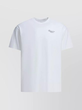 Givenchy cotton logo print t-shirt