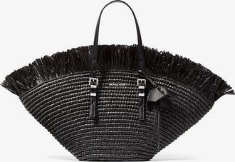 Michael Kors Isa Small Hand-Crocheted Tote Bag