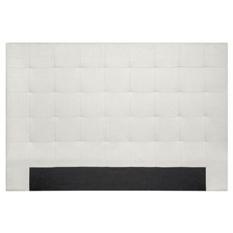 Miliboo Cabecero En Tejido Beige 180 Cm Halciona