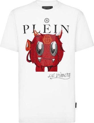 Philipp Plein T-Shirt Ronde Hals Lil Monsters Gang