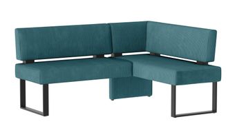 HOME AFFAIRE Eckbank »Oliver mit Metallgestell, Küchenbank« verschiedene Bezüge Cord Esszimmerbank OTTOs Choice