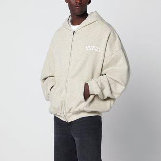 Fear of God Felpa con cappuccio e zip 90s beige m&eacute;lange