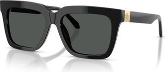 Versace Grey Square Ladies Sunglasses VE4498 GB1/87 55