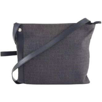 Bulgari Pre-owned Cross Body Bags, female, Black, Size: ONE SIZE Pre-owned Vintage Logomania Shoulder Bag