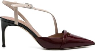 Malone Souliers 70 mm Valeria pumps - Rood