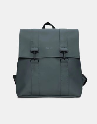 Rains Womens Rains Unisex MSN Bag - 153 Dark Grey - Black - Size: ONE size