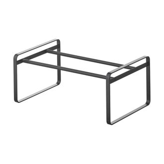 Yamazaki Tableware Frame Zapatero Extensible Negro 41-70 Cm