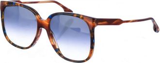 Victoria Beckham Womens Oval shaped sunglasses VB610SCB women - Blue - One Size