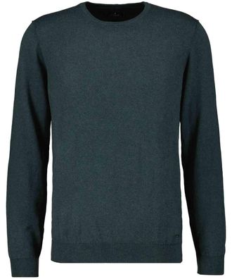 Ragman Rundhalspullover RAGMAN, Herren, Gr. 62, gr&uuml;n (dunkelgr&uuml;n, 357), 95% Baumwolle 5% Cashmere, Rundhals, Pullover Rundhalspullover