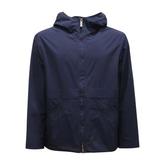 K-Way K-Way, Rain Jackets, male, Blue, Size: S Claudel Clean Look 3L Jacket