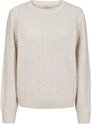 Freequent gebreide trui beige