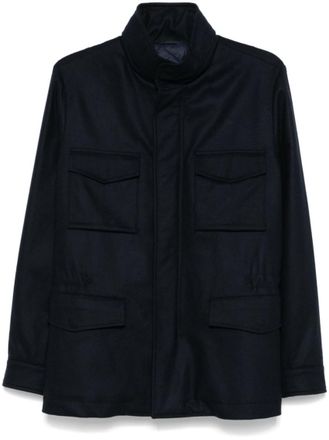 Boglioli Navy Blue 4-Pockets Blazer