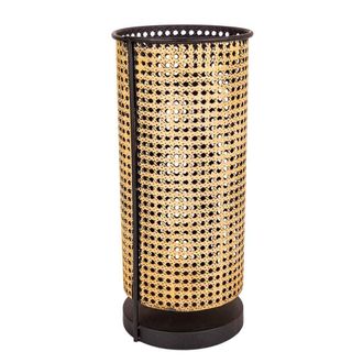 Wanderlust Deco Wanderlust Deco - Portavelas De Metal Dorado 21.5x21.5x48