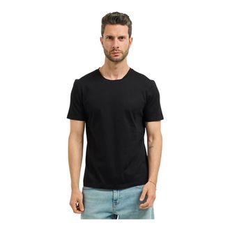 HUGO BOSS Tops, Heren, Zwart, M, Katoen, T-shirt