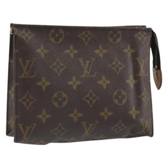 Louis Vuitton Pre-owned Clutches, female, Brown, Size: ONE SIZE Pre-owned Vintage Clutch