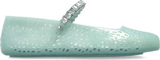 Jimmy Choo London Ballerine Jelly - Verde
