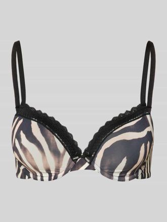 HUGO BOSS BH mit Push Up Modell UNIQUE in Black, Gr&ouml;&szlig;e 75B