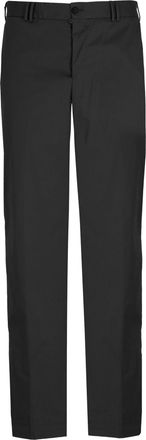Pantaloni Torino Black Hook Fastening Cotton Pants