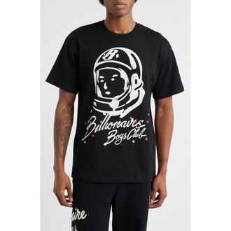 Billionaire Boys Club BB Helmet Head Cotton Graphic T-Shirt in Black at Nordstrom Rack, Size Xxx-Large