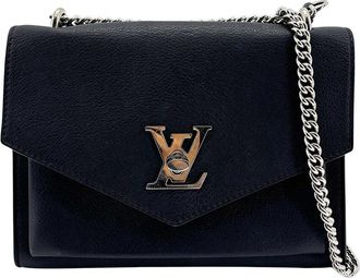 Louis Vuitton Black Calfskin Lockme Ii Bb (Authentic Pre-Loved)