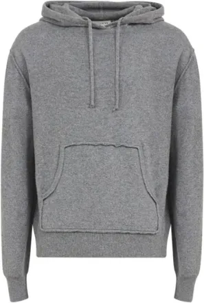 Maison Margiela Hoodies & sweatvesten, Heren, Grijs, M, Stijlvolle Sweaters Collectie