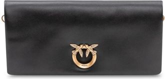 Pinko Cross Body Bags, female, Black, Size: ONE SIZE Love Bag Click Soft Horizontal