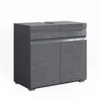 Vicco Mueble Bajo Lavabo Freddy, Antracita, 60 X 60 Cm