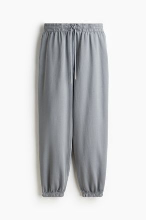 H&M Sweatpants aus Baumwollmix - Grau