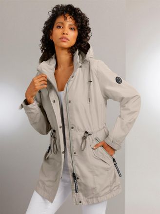 Cr&eacute;ation L Funktionsjacke CREATION L PREMIUM, Damen, Gr. 36, braun (schlamm), 100% Polyester, &Auml;rmelfutter:100% Polyester, unifarben, Jacken Funktionsjacke