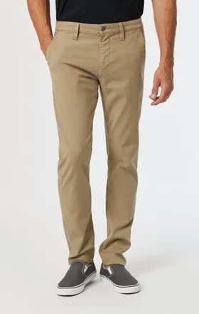 Mavi Milton Slim Straight Chino Pants In Beige Luxe Twill