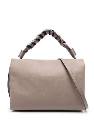 Coccinelle Borsa tote con stampa - Grigio